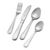 Mikasa Portobello Stainless Steel Cutlery Set, 16 Piece_30755
