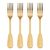 Mikasa Soho Gold Stainless Steel Cutlery Set, 16 Piece_30901