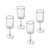 Mikasa Sorrento 4-Piece Crystal White Wine Glass Set, 400ml_30710