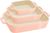 Staub Ceramic Oven Dish 3pc Set - Pink_32074