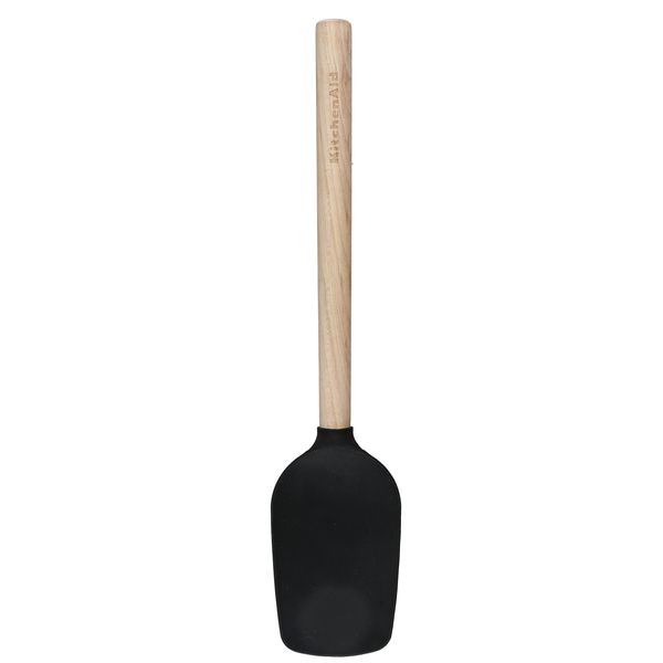 KitchenAid Maple Handle Silicone Spoon Spatula