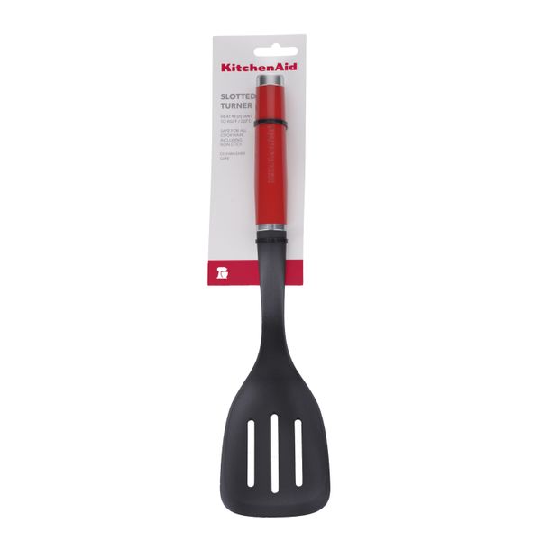 KitchenAid Slotted Turner Nylon - Empire Red