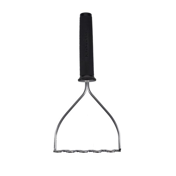 KitchenAid Soft Touch Wire Masher - Black