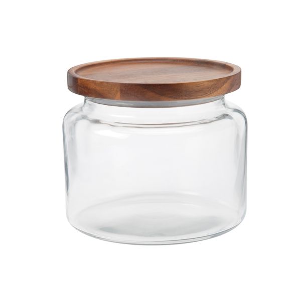 Anchor Hocking Montana Jar w/Acacia Lid - 1.9L