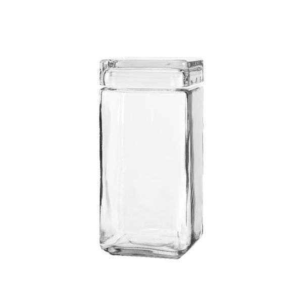 Anchor Hocking Stackable Jar 1.89L with Glass Lid 24x10.5cm