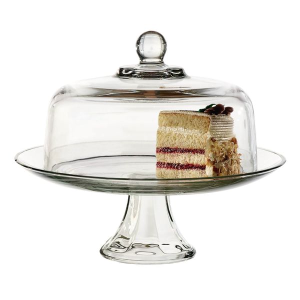 Anchor Hocking Presence Cake Set/2 -  28.5cm