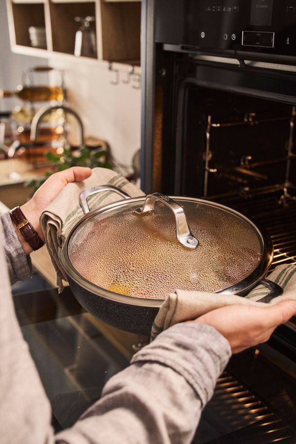 Ballarini Salina Saute Pan w/Lid 28cm Ceramic Titanium