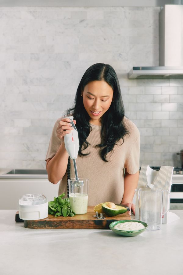 Bamix SwissLine Immersion Blender 200W Light Grey
