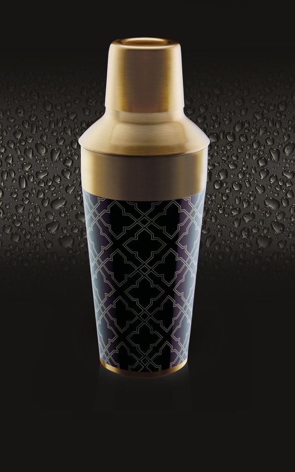 BarCraft  Art Deco Cocktail Shaker SS 650ml