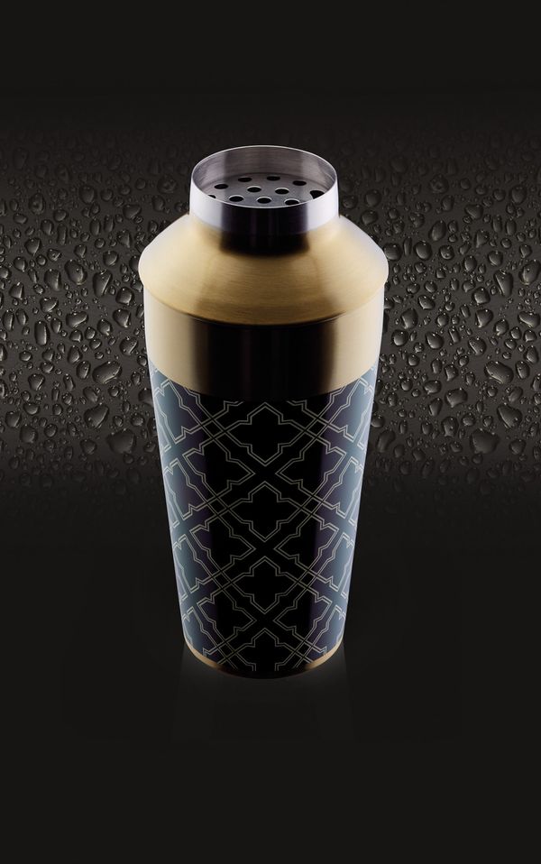 BarCraft  Art Deco Cocktail Shaker SS 650ml