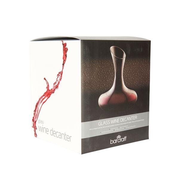 BarCraft Deluxe Glas Wine Decanter -1.5 litre