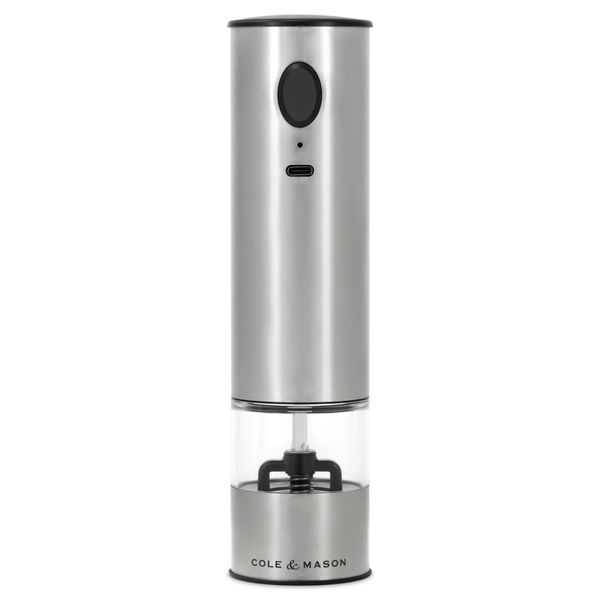 Cole & Mason Battersea USB-C Salt or Pepper Mill 210mm