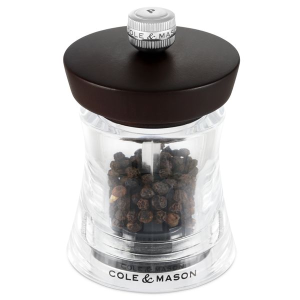 Cole & Mason Holborn 95mm Black Wood Pepper Mill