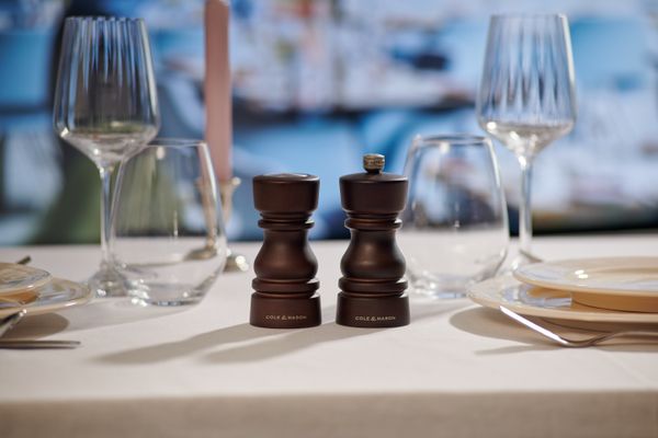 Cole & Mason London Chocolate Wood Salt Shaker & Pepper Mill Gift Set 130mm
