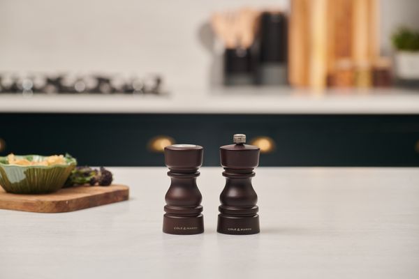 Cole & Mason London Chocolate Wood Salt Shaker & Pepper Mill Gift Set 130mm