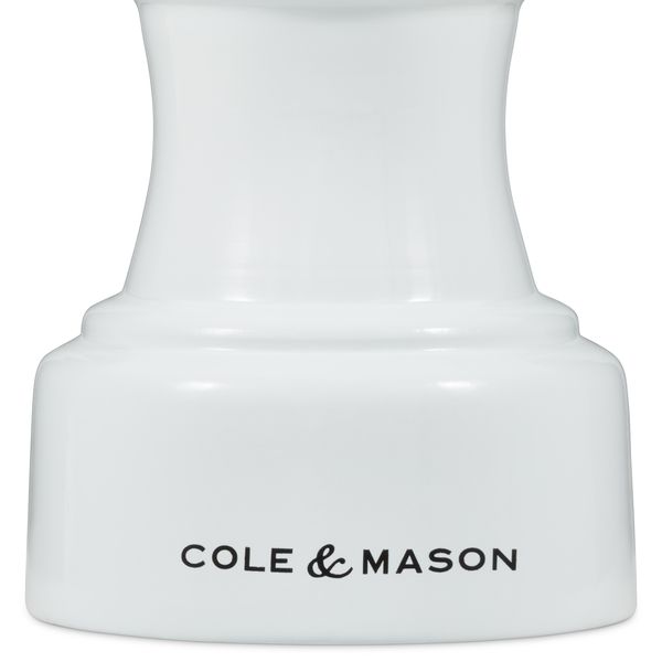 Cole & Mason Hoxton White Gloss Salt Mill 104mm