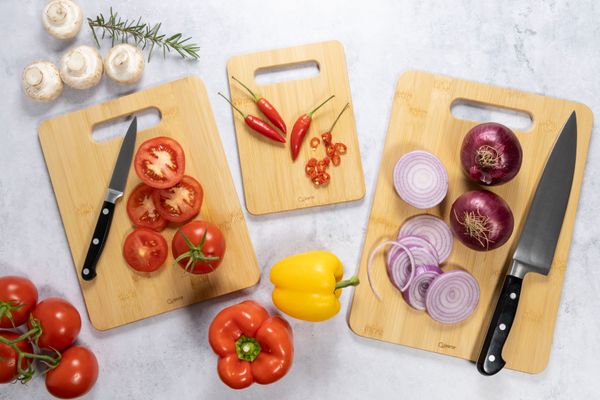 Cuisena Bamboo Chopping Boards- Set of 3