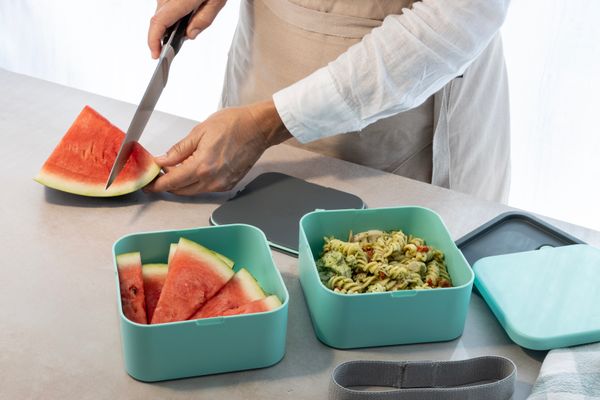 Cuisena RPET Square Bento - Aqua