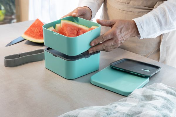 Cuisena RPET Square Bento - Aqua