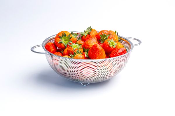 Cuisena Perforated Colander (Stainless Steel) - 22cm