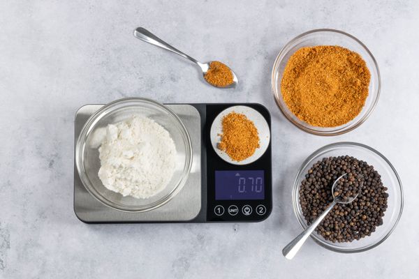 Cuisena 2 in 1 Scale 5kg -Silver