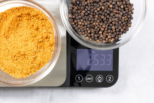 Cuisena 2 in 1 Scale 5kg -Silver