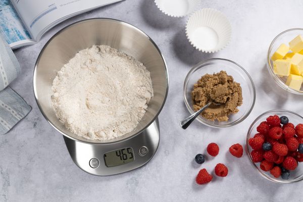 Cuisena 5Kg Kitchen Scale with Bowl-S/S