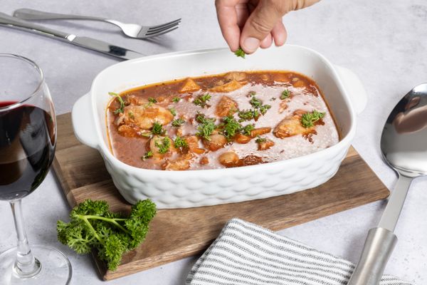 Cuisena Ceramic Baking Dish - White - 24cm