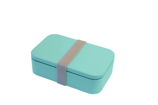 Cuisena RPET Rectangular Bento with Cutlery -Aqua