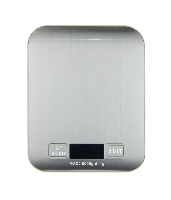 Cuisena Slim Line 5kg Digital Scale - Silver