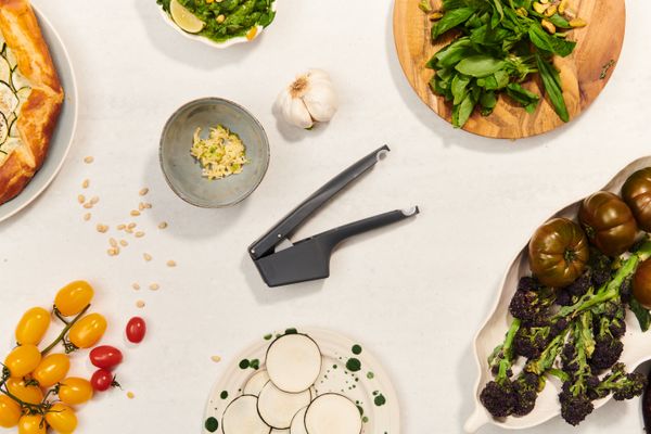 Culinare Garlic Press - Grey