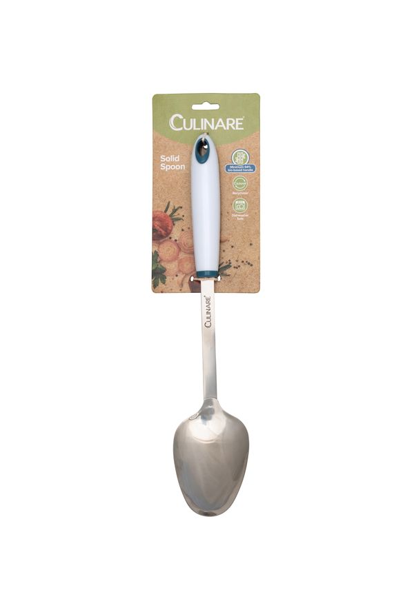 Culinare Bio Plastics Solid Spoon Stainless Steel