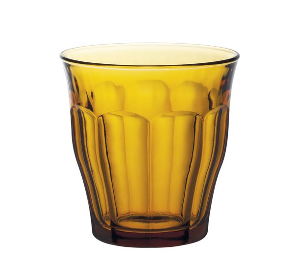 Duralex Picardie Amber Tumbler 250ml Set of 6