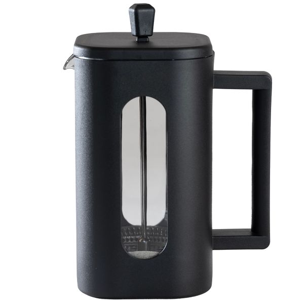 Euroline Coffee & Tea Plunger Square 1.0L Black
