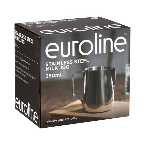 Euroline Stainless Steel Milk Jug - 350ml