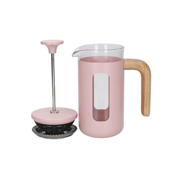 La Cafetière Pisa 3-Cup Cafetière, Pink