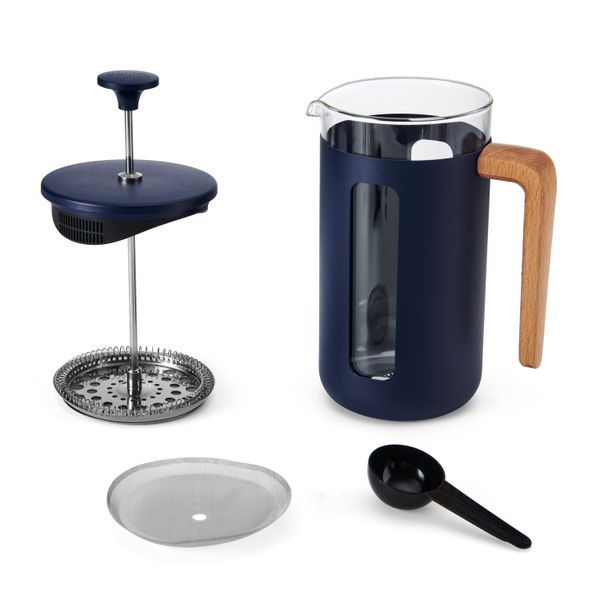 La Cafetière Pisa Navy Cafetière - 8 Cup