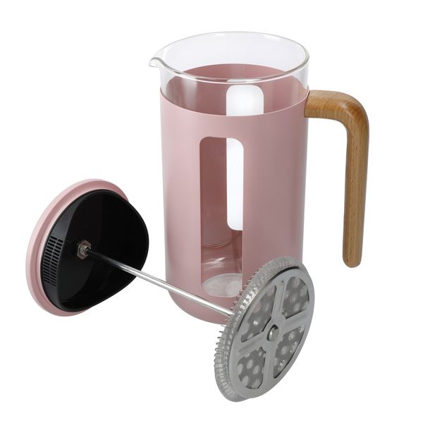 La Cafetière Pisa Pink Cafetière - 8 Cup