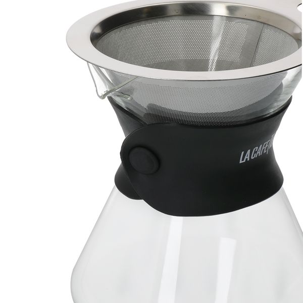 La Cafetière Glass Coffee Dripper and Carafe - 3 Cup