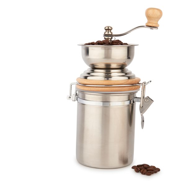 La Cafetière Stainless Steel Manual Coffee Grinder