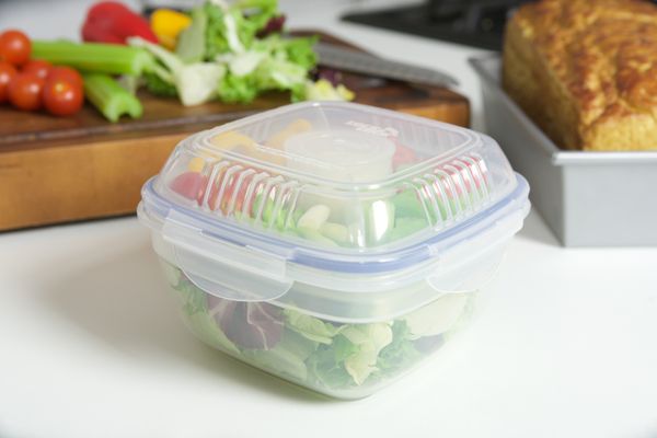 LocknLock Classic Special Salad Lunch Box W/dividers 950ml