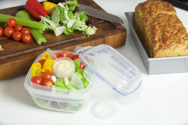 LocknLock Classic Special Salad Lunch Box W/dividers 950ml