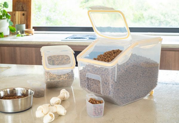 LocknLock Pet Dry Food Storage 2pc Set