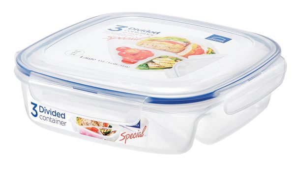 LocknLock Classic Special 3 Section Lunch Container 750ml