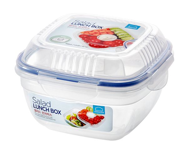 LocknLock Classic Special Salad Lunch Box W/dividers 950ml