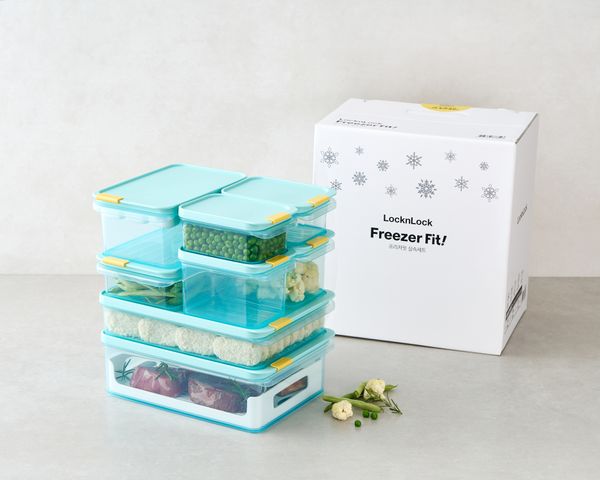 LocknLock Freezer Fit Container 8pc Set