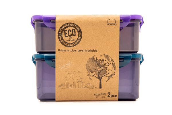 LocknLock Eco 2pc Rectangular Set