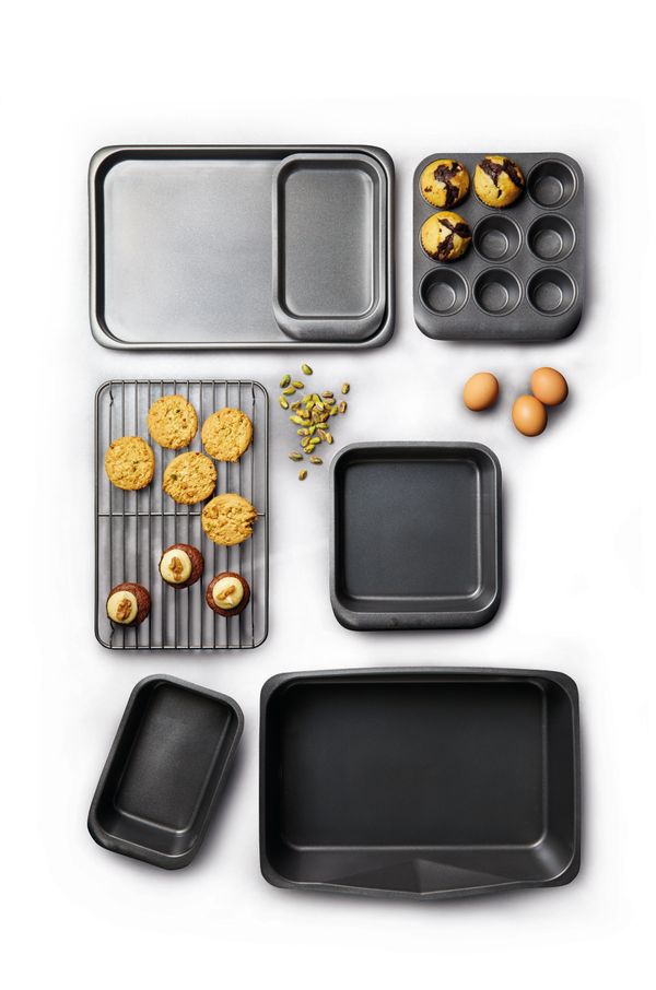 MasterCraft Smart Space Stacking Non Stick Bakeware Set 7pc