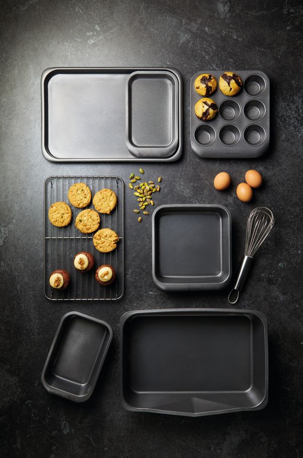 MasterCraft Smart Space Stacking Non Stick Bakeware Set 7pc