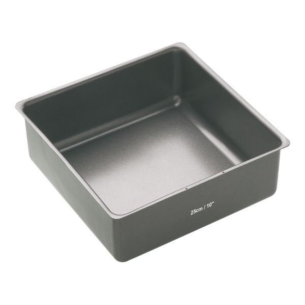 MasterCraft Heavy Loose Base Square Deep Cake Pan 25cm